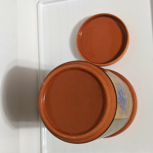 Clay Wine Cooler and Coaster Set - Picture 5 of 5